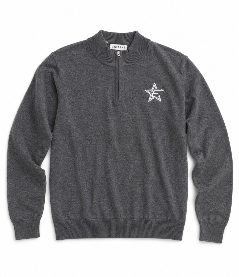 E STAR+E  Premium Quarter zip pullover